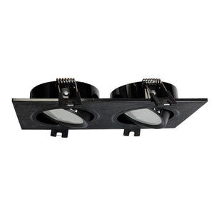 Kardan empotrable basculante para 2 bombillas GU10, MR16 - Barcelona Led-