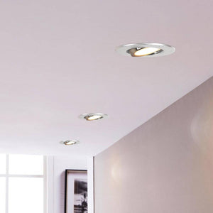 Aro downlight circular basculante para bombilla GU10 / MR16 - Corte Ø75 mm - Barcelona Led-