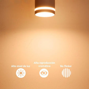 Aplique de techo moderno "Roller" 7W - Barcelona Led-Decoración
