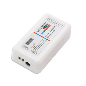Controlador + control remoto LED RGBW 12/24V 4 canales (1)