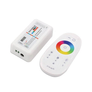 Controlador + control remoto LED RGBW 12/24V 4 canales - Barcelona Led-Control y regulación