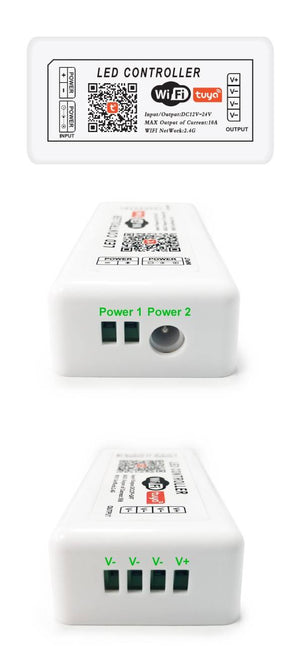 Controlador LED SMART+ WIFI Monocolor 12/24V 1 Canal 10A (4)