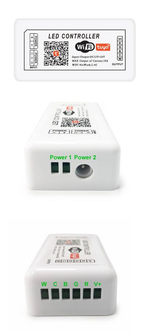 Controlador SMART+ WIFI RGB+CCT 12/24V 5 canales (3)