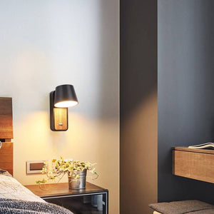 Aplique LED para Dormitorio de Madera rotatorio "KOPPEN" 6W 2700K - Barcelona Led-Decoración