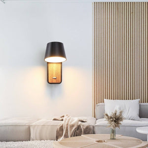 Aplique LED para Dormitorio de Madera rotatorio "KOPPEN" 6W 2700K - Barcelona Led-Decoración