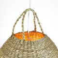 Wicker pendant lamp
