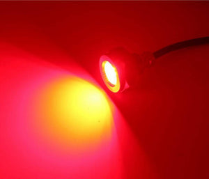 Foco LED sumergible RGB para embarcaciones 12V - 27W - Empotrable en tapón de drenaje (8)