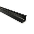 Black aluminum profile for LED strip 23x15mm (2 meters) 2