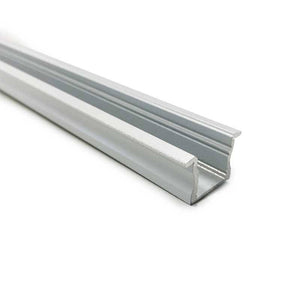Perfil de aluminio blanco para tira LED 23x15mm (2 metros) - Barcelona Led-
