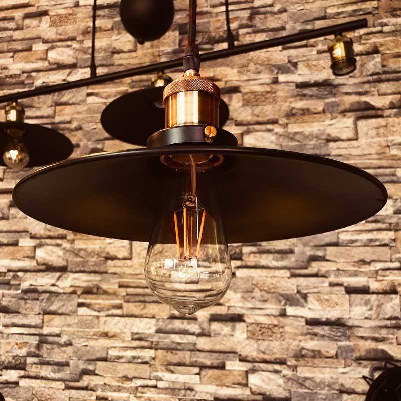 Bombilla LED Vintage Filamento - E27 ST64 - 6W (1)