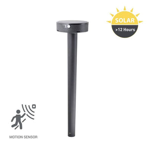 Bolardo solar LED "FIORINA" con sensor PIR - CCT - IP55 - FUMAGALLI - Barcelona Led-