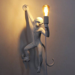 Aplique de pared mono de resina "César" - Barcelona Led-Decoración