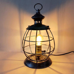 Lámpara de mesa y colgante "Boose"- Diseño vintage tipo jaula - E27 G45 - Barcelona Led-Decoración