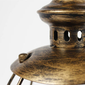 Lámpara de mesa y colgante "Boose"- Diseño vintage tipo jaula - E27 G45 - Barcelona Led-Decoración