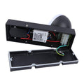 Adjustable LED exterior wall light