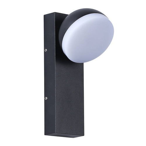 Aplique de pared exterior LED orientable