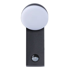 Aplique de pared exterior LED con sensor PIR "ATLAS" 10W IP54 - Barcelona Led-Decoración