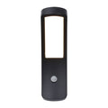 Outdoor LED wall light with PIR sensor
