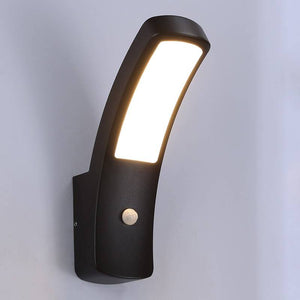 Aplique exterior de pared LED con sensor PIR "LUS" 13W IP54 - Barcelona Led-Decoración