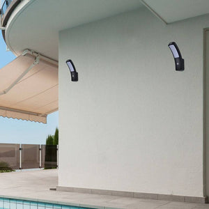 Aplique exterior de pared LED con sensor PIR "LUS" 13W IP54 - Barcelona Led-Decoración