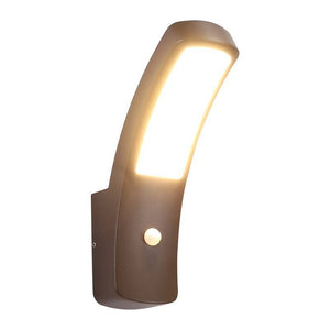 Aplique exterior de pared LED con sensor PIR "LUS" 13W IP54 - Barcelona Led-Decoración