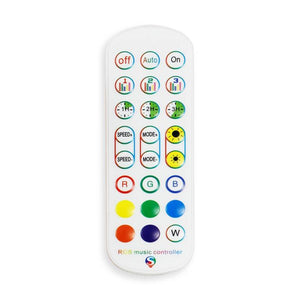 Kit tira LED musical RGB WiFi Alexa/Google Home con fuente, mando y controlador 5 metros (6)