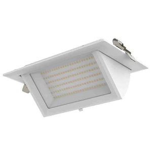 Downlight LED rectangular orientable CCT 38W - Blanco - 120° Driver LIFUD - Barcelona Led-