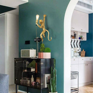 Aplique de pared mono de resina "César" - Barcelona Led-Decoración