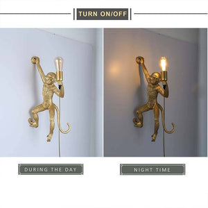Aplique de pared mono de resina "César" - Barcelona Led-Decoración