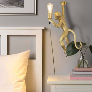 Aplique de pared mono de resina "César" - Barcelona Led-Decoración