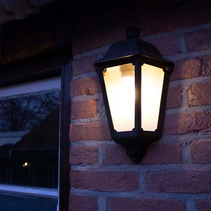 Aplique farol de pared FUMAGALLI IESSE OPAL E27 IP55 - Barcelona Led-Decoración