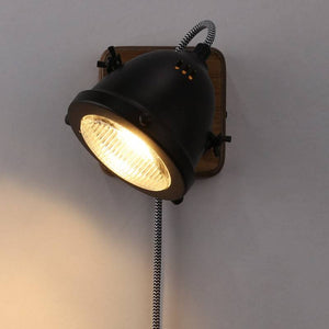 Aplique de pared industrial "Mott" - Orientable - GU10 Incluida - Barcelona Led-Decoración