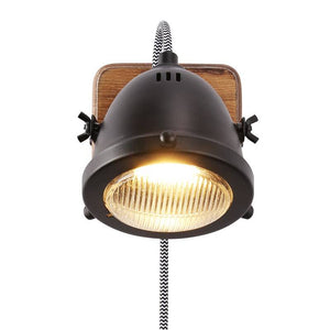 Aplique de pared industrial "Mott" - Orientable - GU10 Incluida - Barcelona Led-Decoración