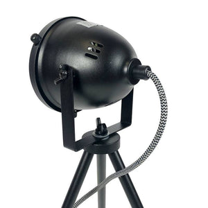 Lámpara de mesa vintage metal "MOTT" Bombilla incluida (2)