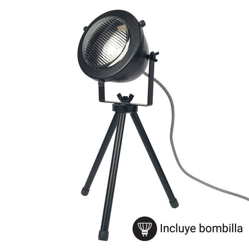 Vintage metal table lamp