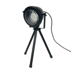 Lámpara de mesa vintage metal "MOTT" Bombilla incluida (7)