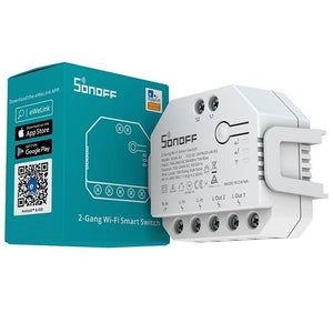 Interruptor Inteligente Wifi programable Smart Light | SONOFF - DUALR3 (1)
