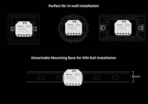 Interruptor Inteligente Wifi programable Smart Light | SONOFF - DUALR3 - Barcelona Led-Control y regulación