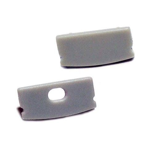 Side cover for surface profile 17x8mm (1pc)