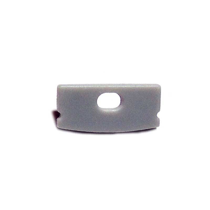 Tapa lateral para perfil de superficie 17x8mm (1ud) - Barcelona Led-Accesorios