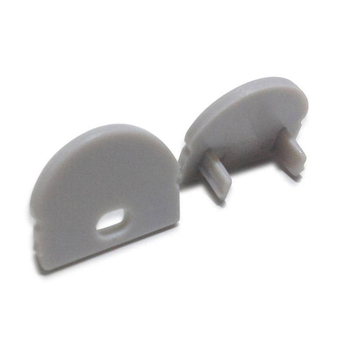 Cover for surface profile 17x8mm with 60º optical diffuser (1pc)