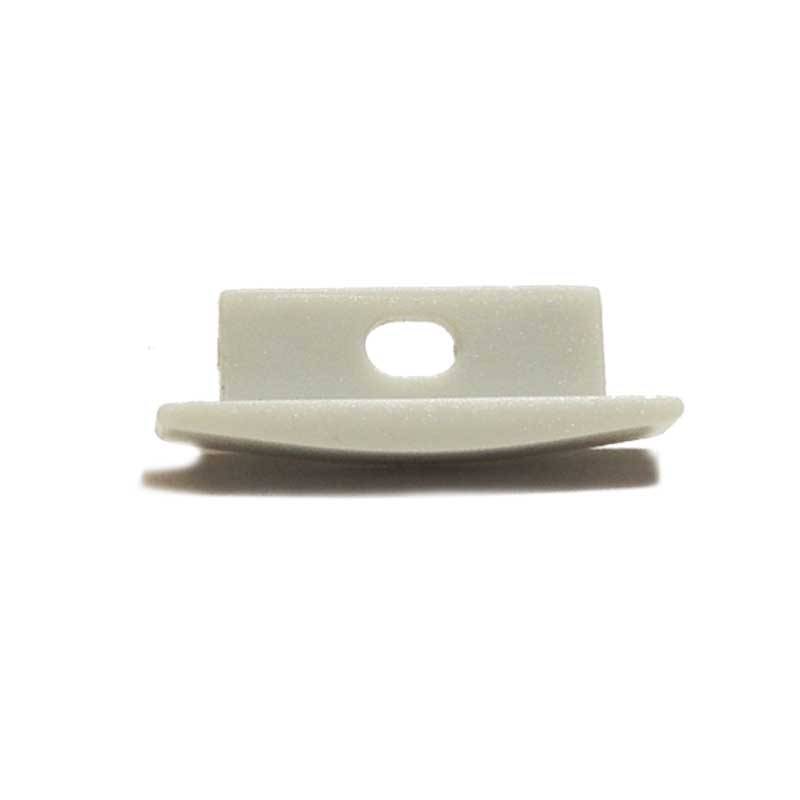 Tapa lateral para perfil empotrable 23x8mm (1ud) - Barcelona Led-Accesorios