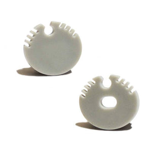 Tapas laterales para perfil de colgar o superficie Ø21mm (1ud) - Barcelona Led-Accesorios