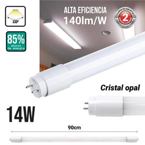 Tubo LED 90cm T8 - 14W - 140 lm/W - Barcelona Led-