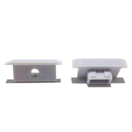 Side cover for recessed floor profile 27x11mm (1pc)