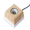 Wooden table lamp