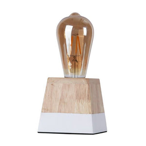Lámpara de mesa de madera "LAKA" (6)