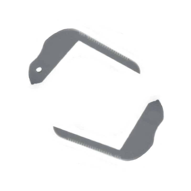 Tapa lateral para perfil de aluminio 80x50mm para peldaños (1ud)