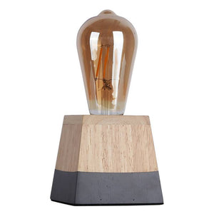 Lámpara de mesa de madera "LAKA" (18)