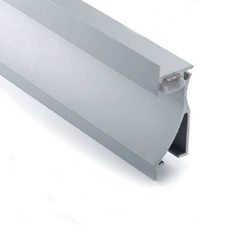 Perfil empotrable bañador de pared zócalo 26x78mm (2mt)